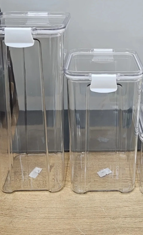 זוג קופסאות קליפס לקטניות 1300 מ"ל 