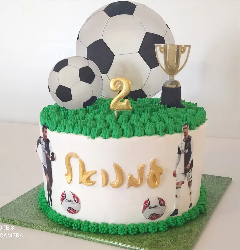 עוגת כדורגל⚽🏆