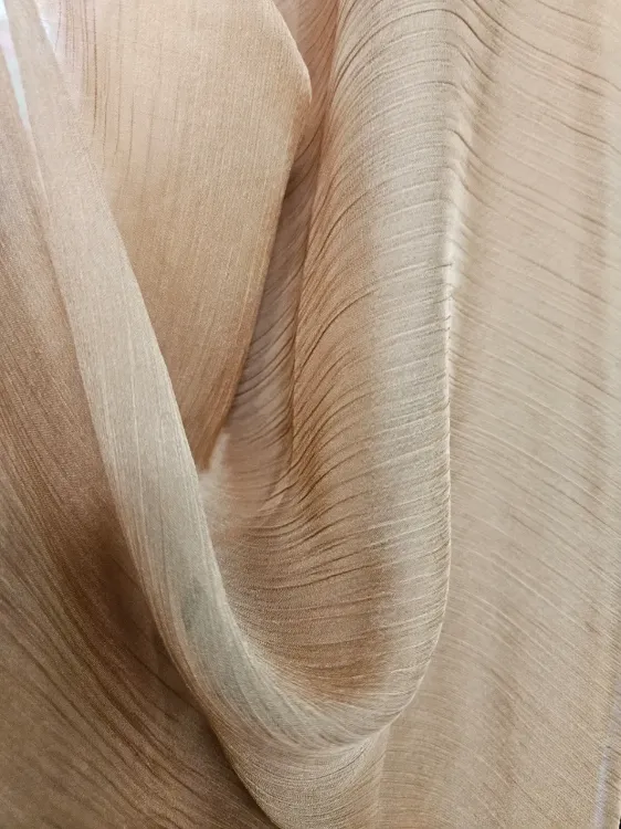 שיפון משי מקומט