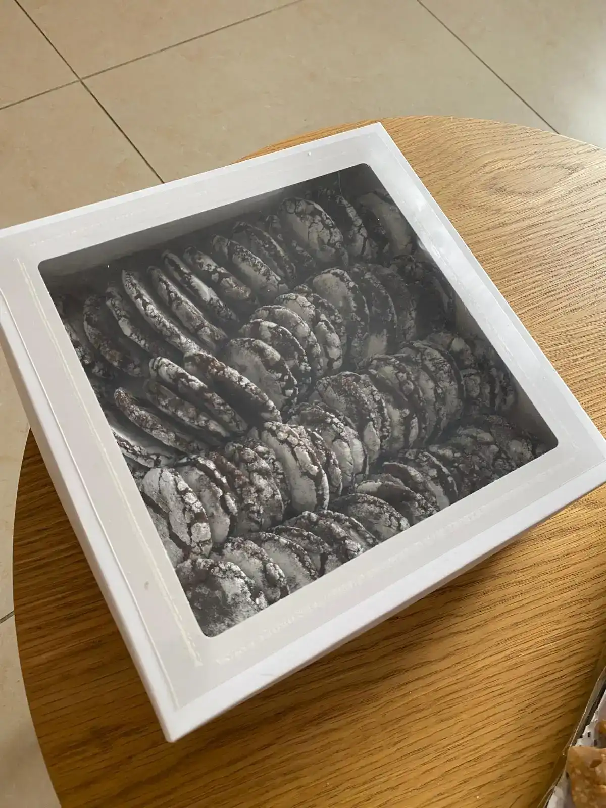 עוגיות שוקולד תפוז מושלגות