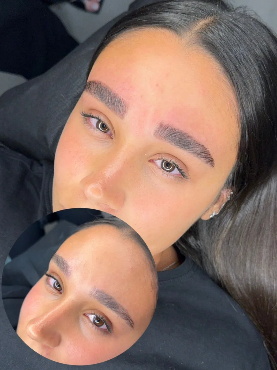 עיצוב גבות + שפם