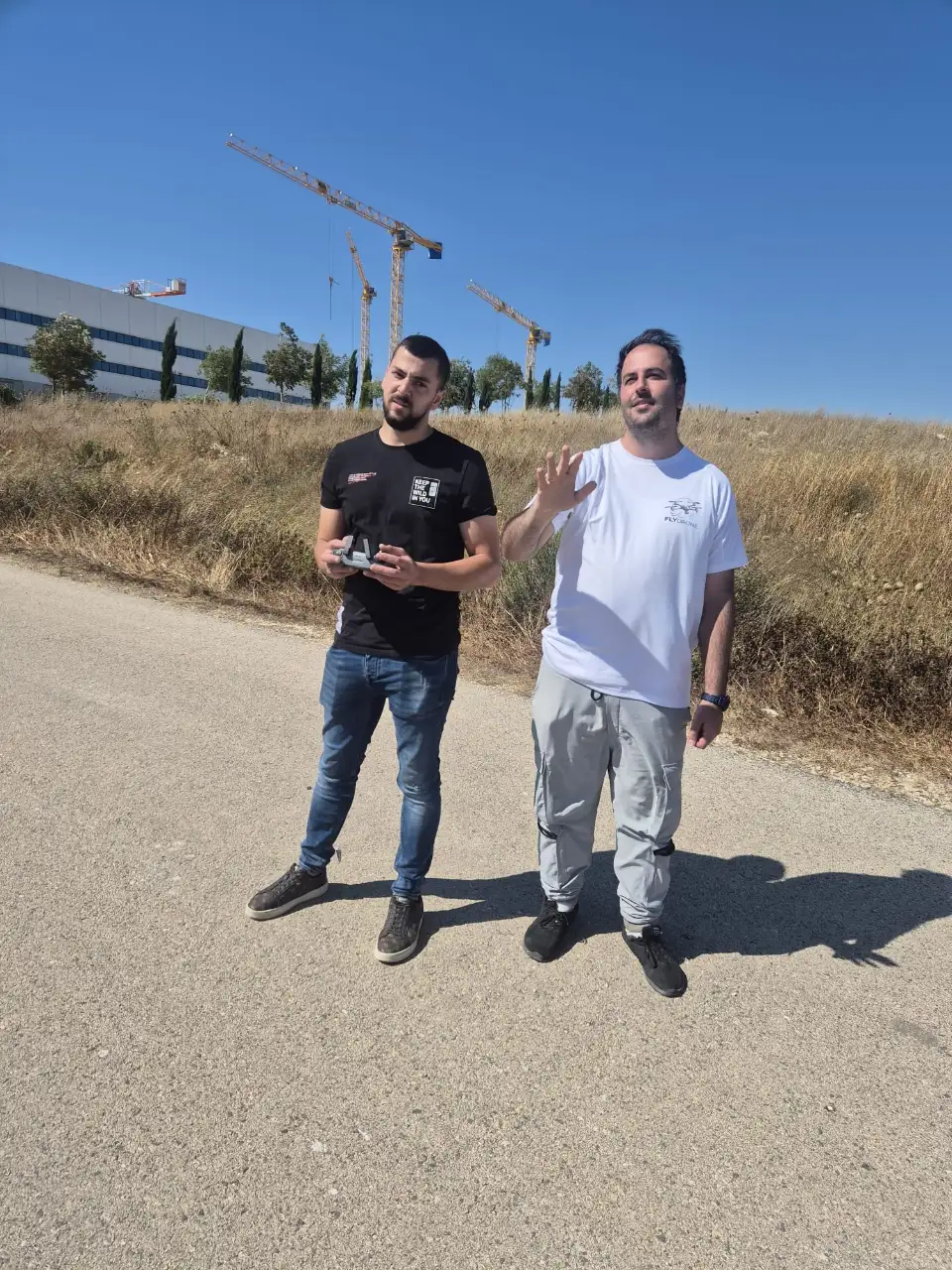 הדרכת שטח יוקנעם flydeone & היחידה ללימודי חוץ