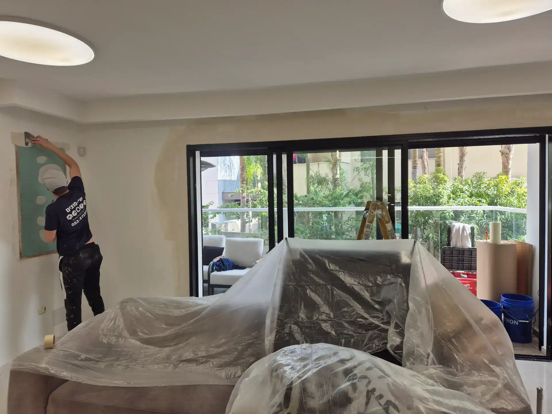 ביצוע עבודת צבע נכון.