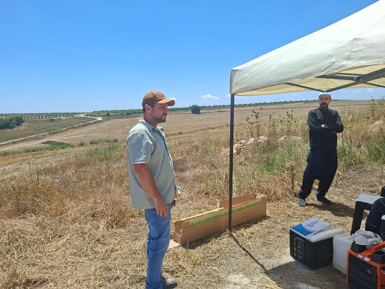 הדרכת שטח יוקנעם flydeone & היחידה ללימודי חוץ