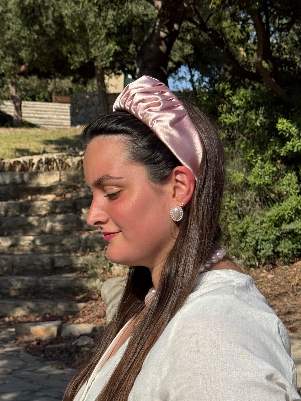 קשת סאטן-ורוד
