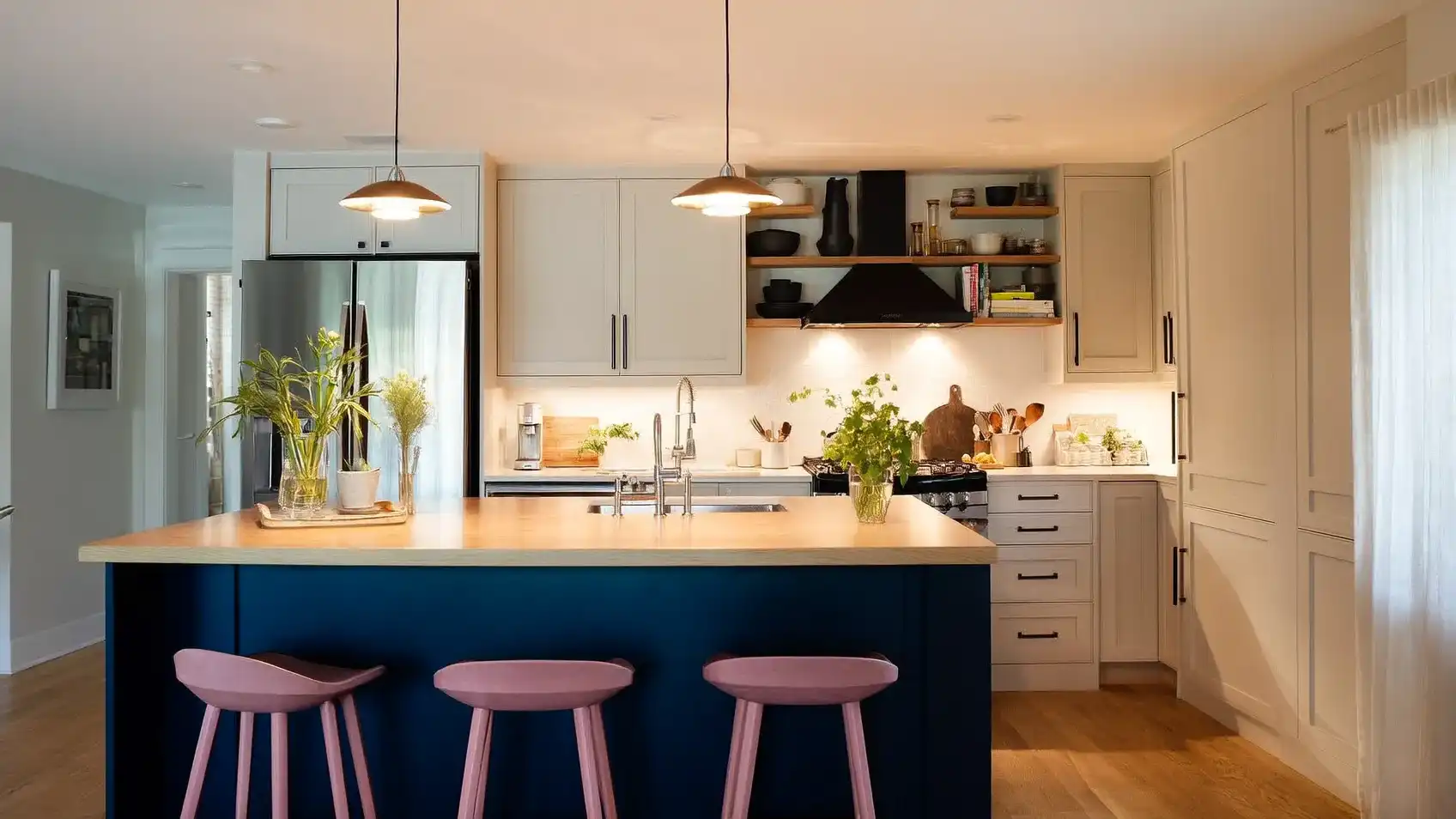 מטבחים סקנדינביים עם צבע בפתח תקווה  | RAN KITCHENS