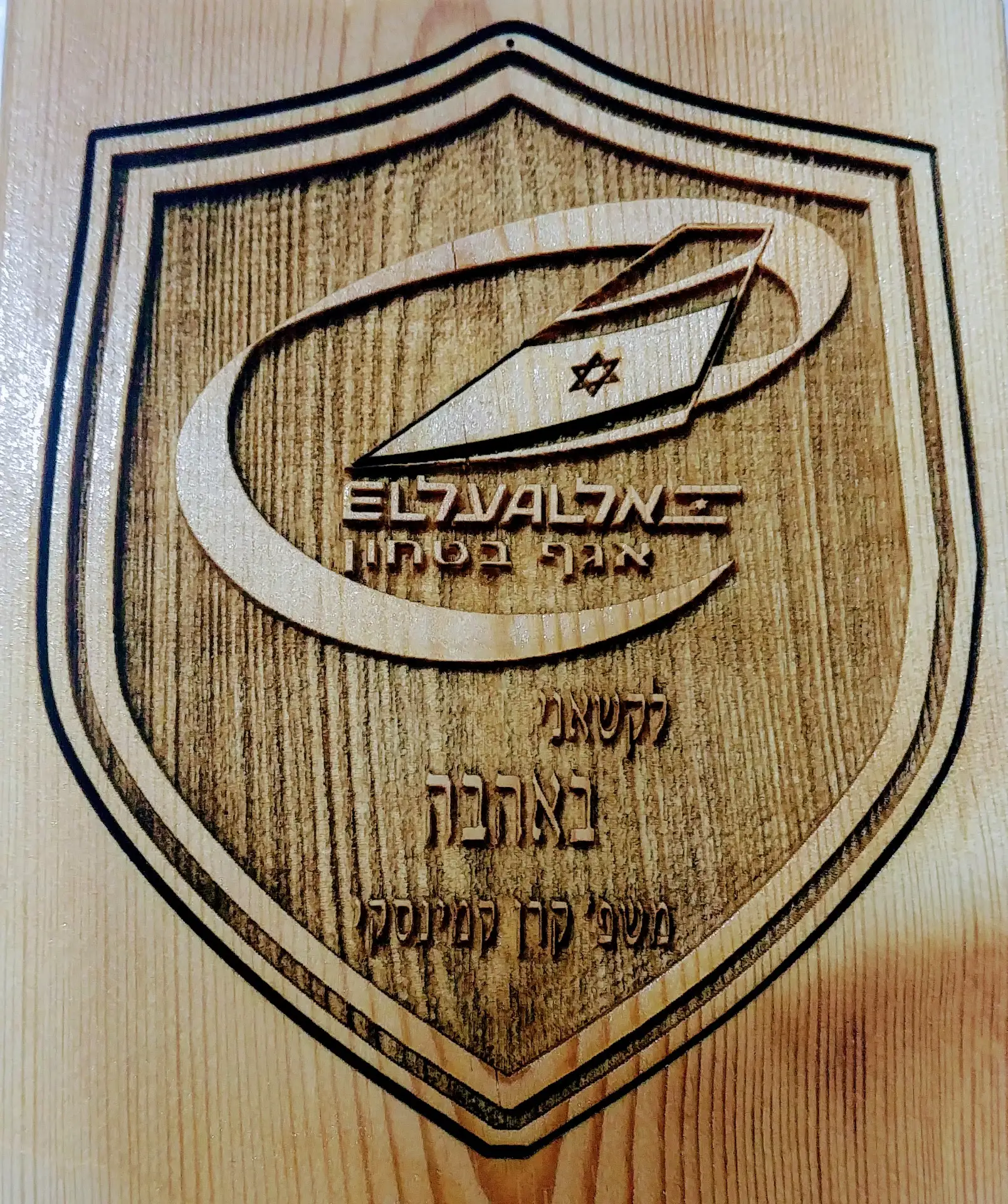 מגיני הוקרה ולוחות זיכרון ייחודיים