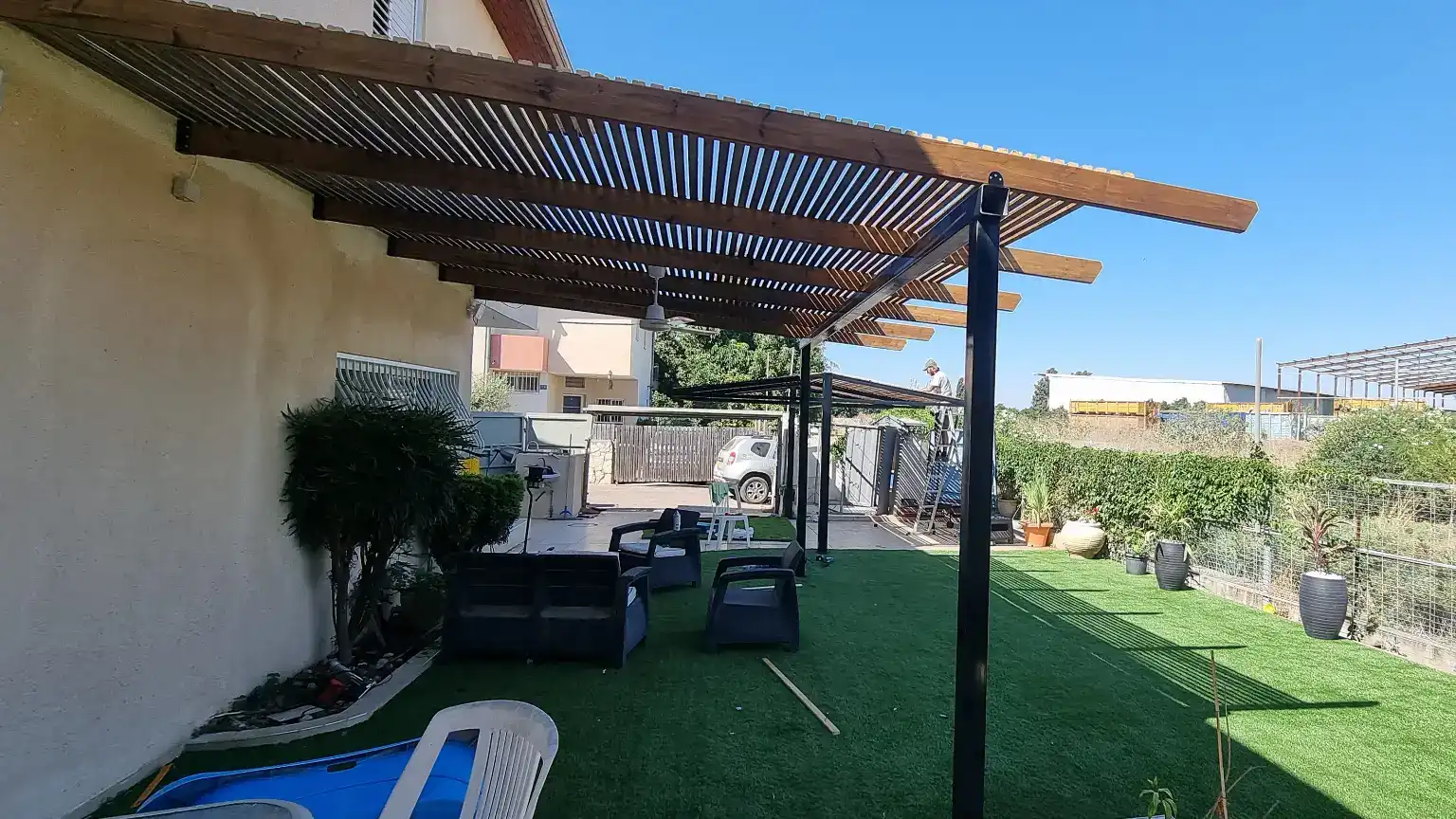 פרגולות ועבודות עץ