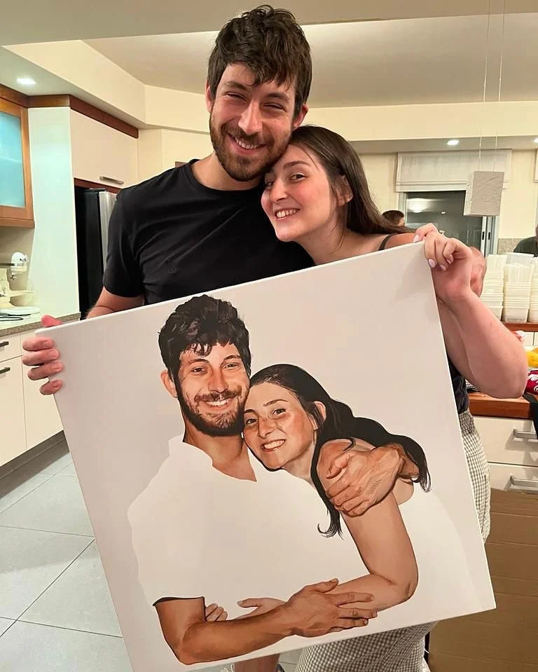 ציור זוגי (2 אנשים)