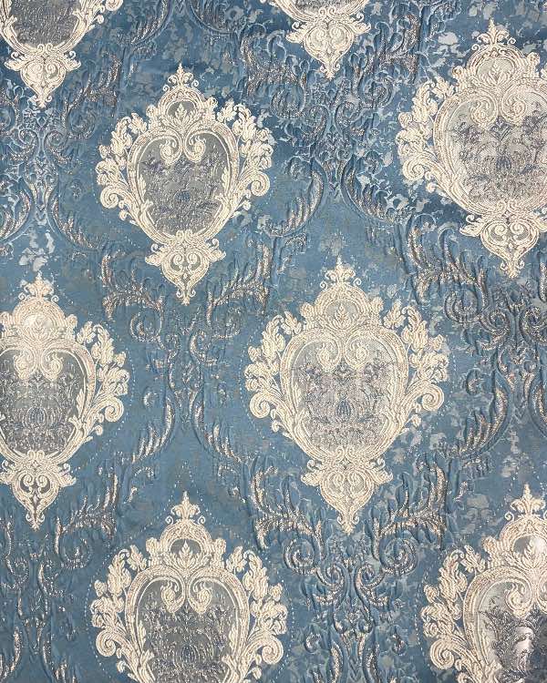 ז׳קארד דגם מרוקו גדול צבע כחול