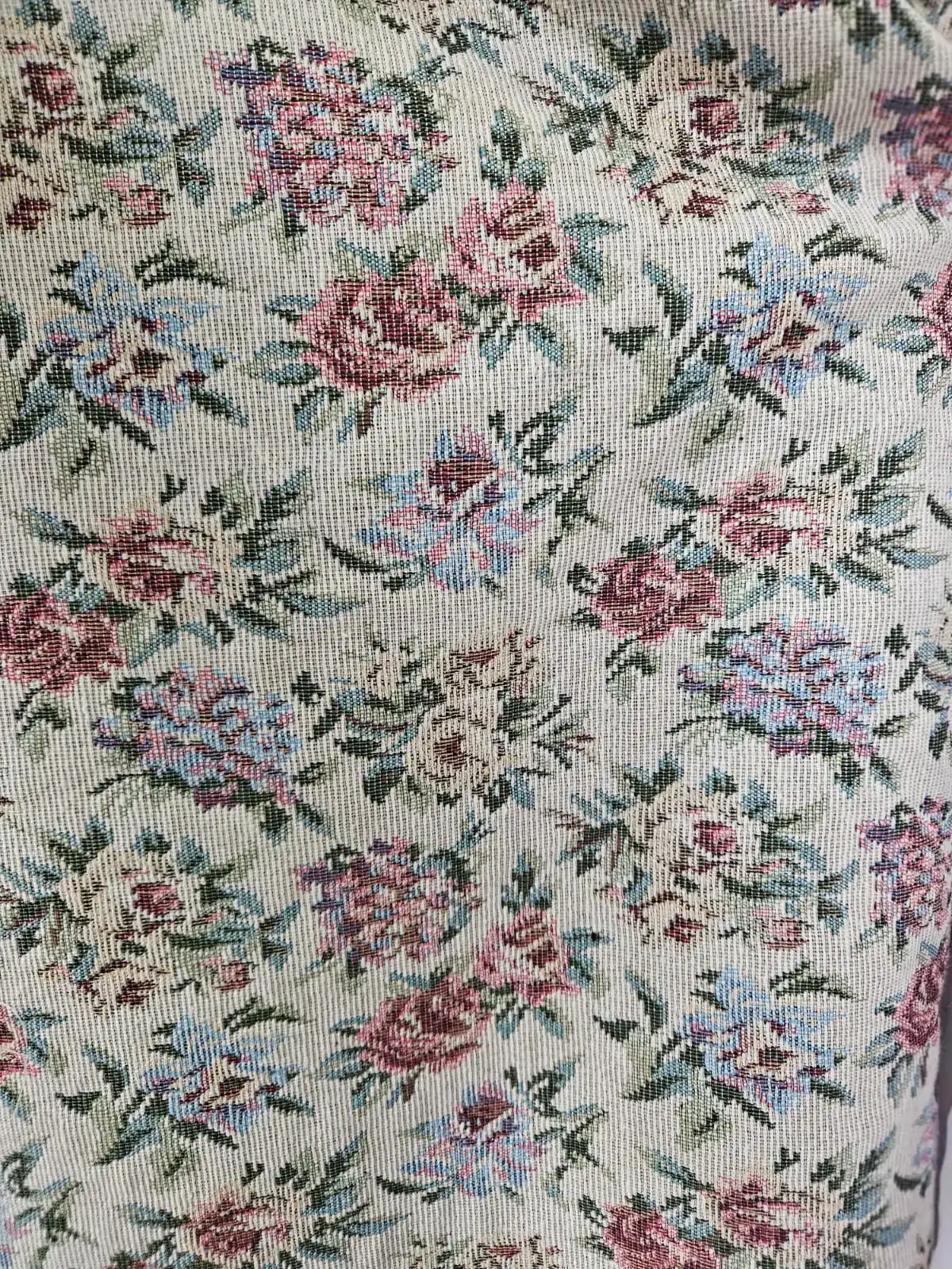 בד גובלן פרחים וינטג'