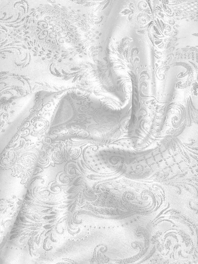 ז׳קארד דגם מלכות צבע לבן