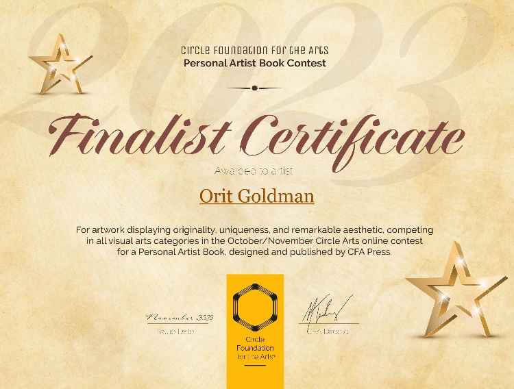 Finalist Certificate