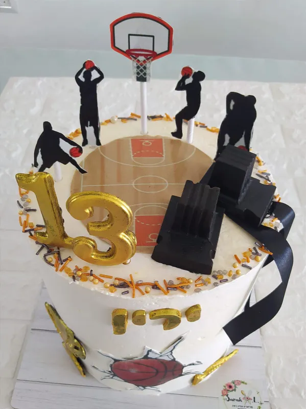 עוגת בר מצווה - כדורסל