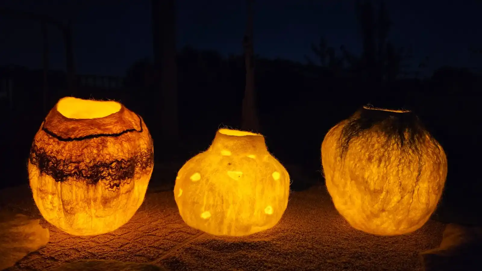 סדנת ליבוד מנורות אוירה קסומות