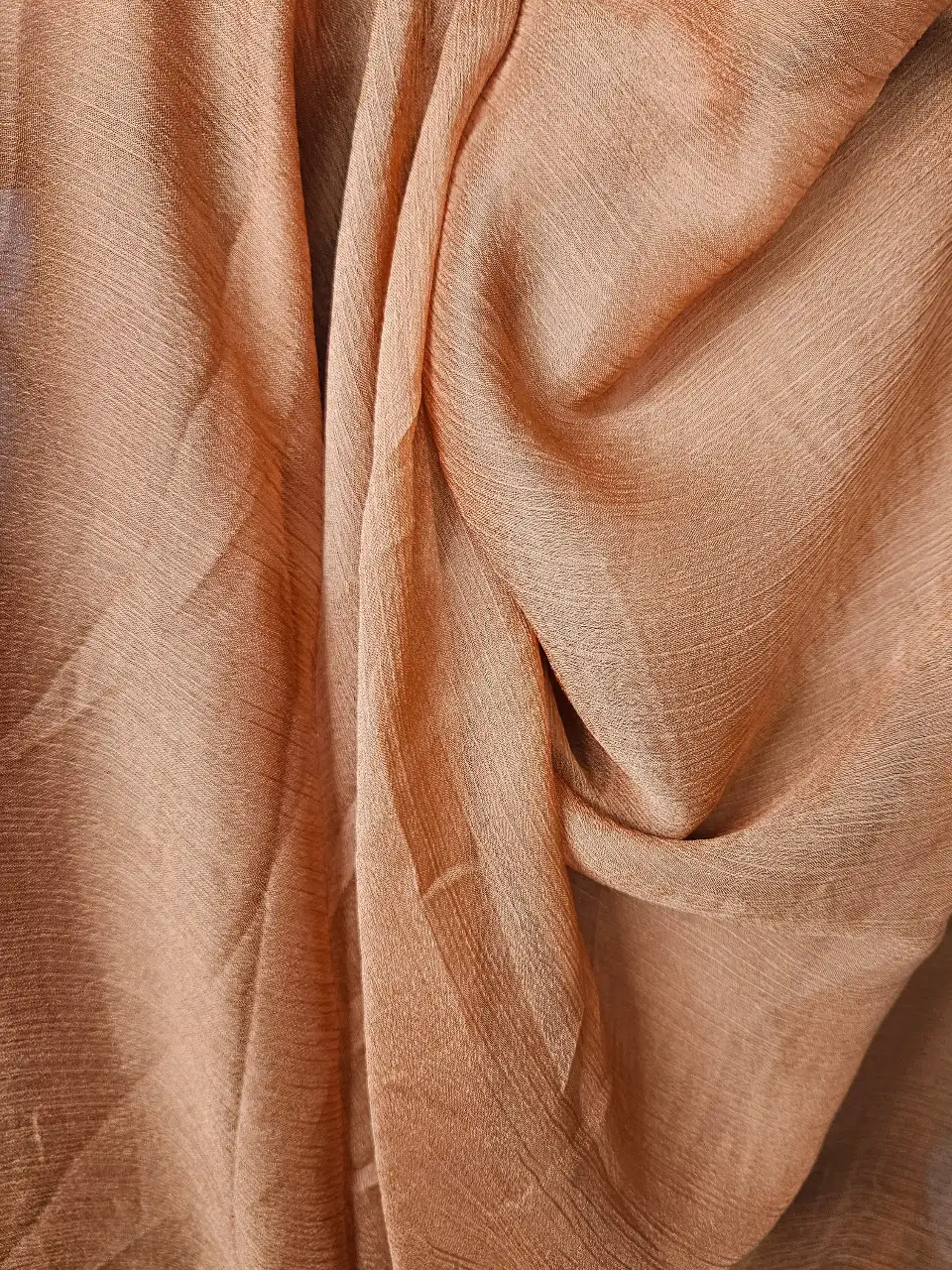 שיפון משי מקומט