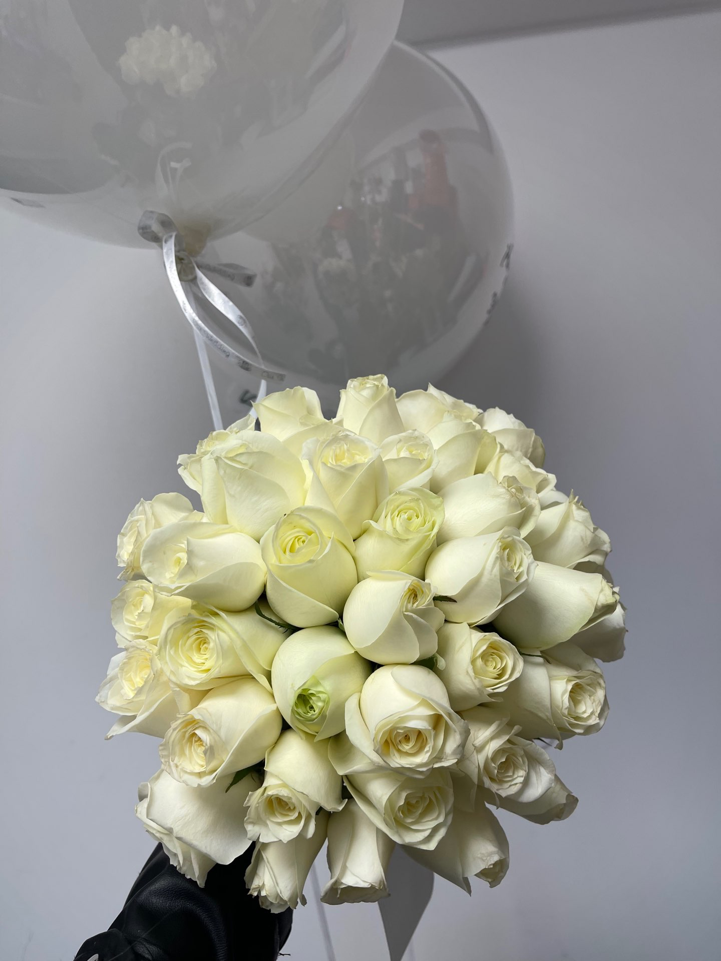 זר כלה ורדים קלאסי