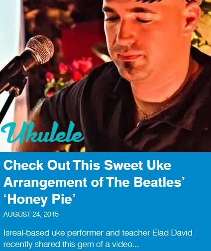Check Out This Sweet Uke Arrangement of The Beatles’ ‘Honey Pie’  AUGUST 24, 2015