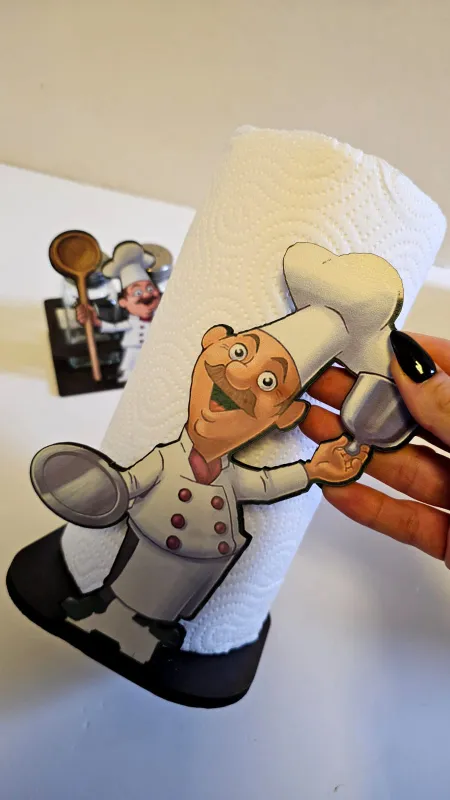 מעמד לנייר סופג ומלחיה בעיצוב מגניב