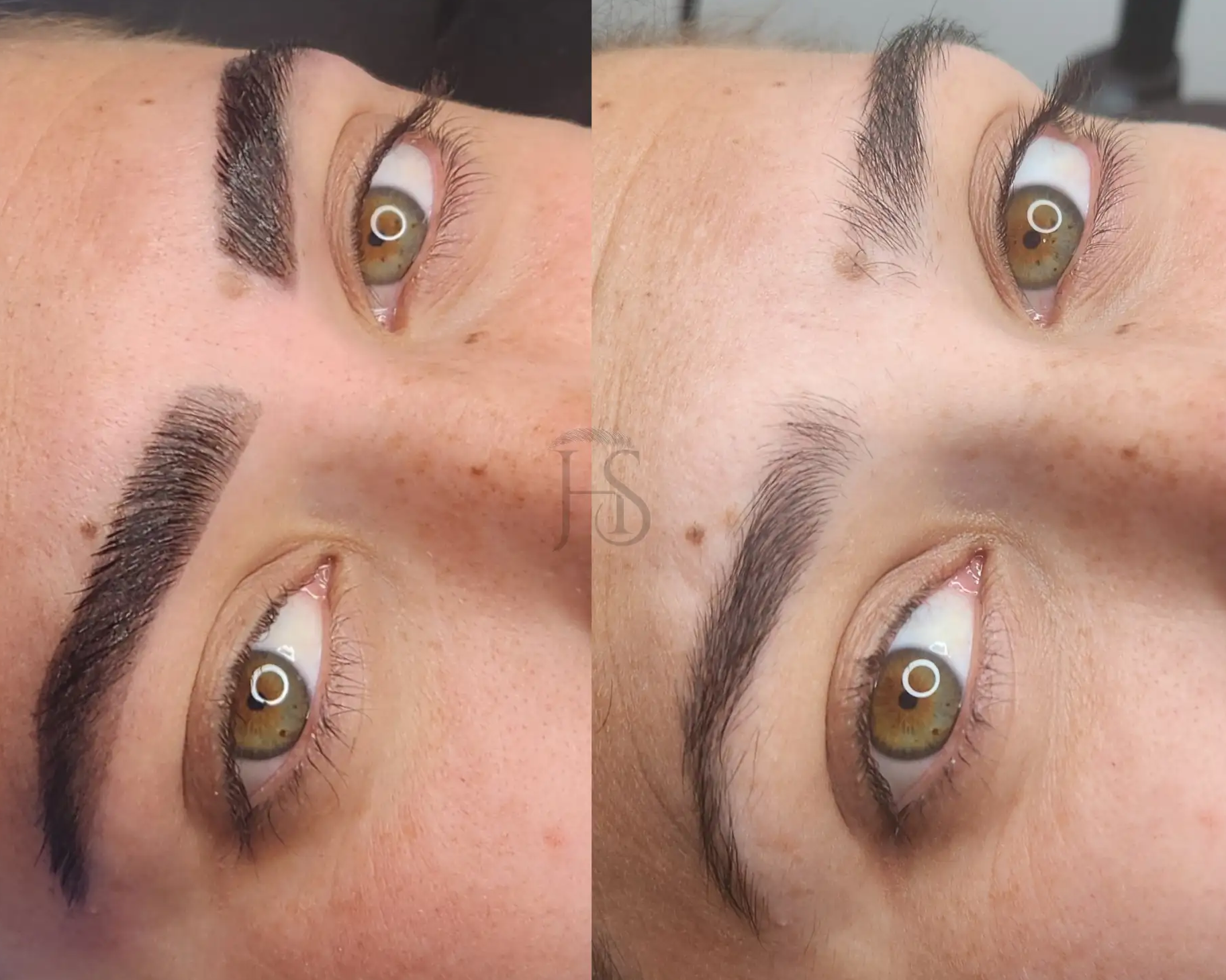 עיצוב גבות בתוספת צבע/ הרמת גבות