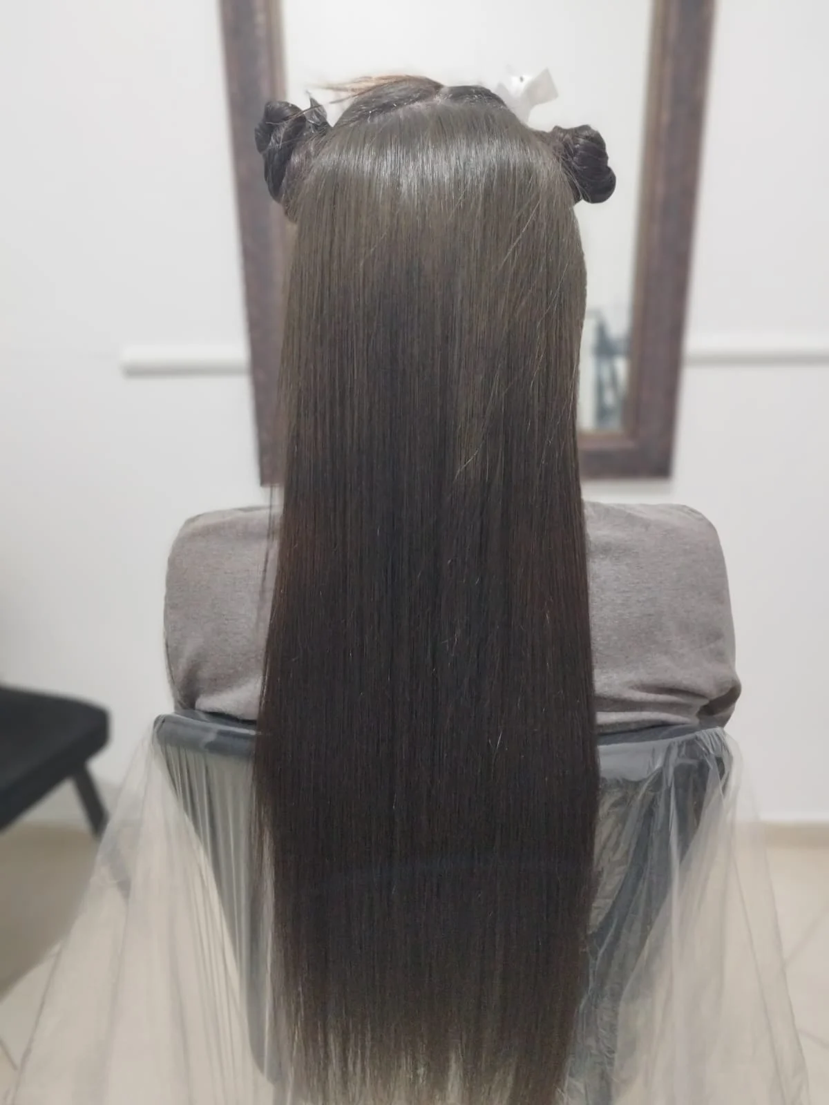 החלקה לשיער רגיל