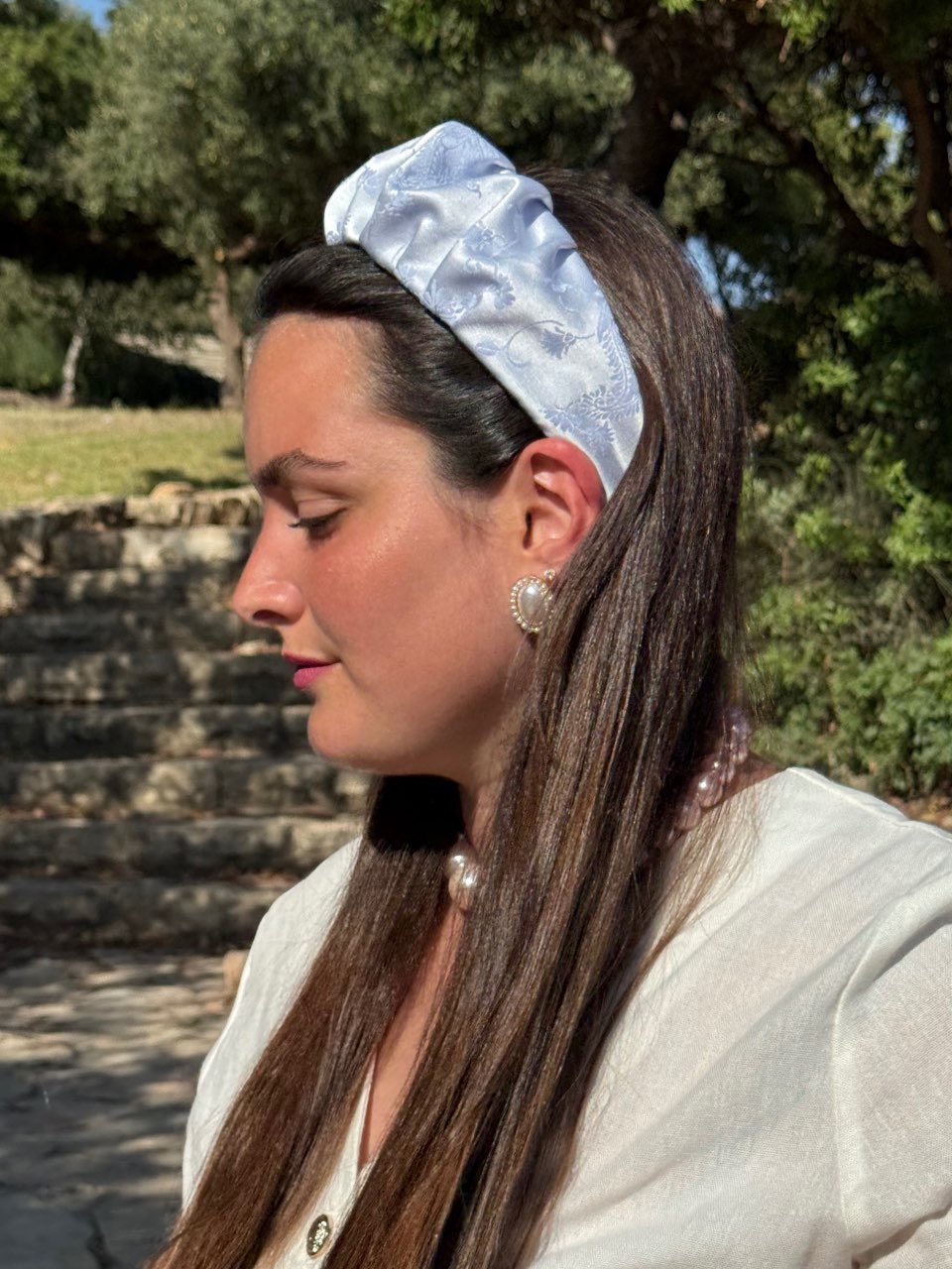 קשת סאטן-תכלת