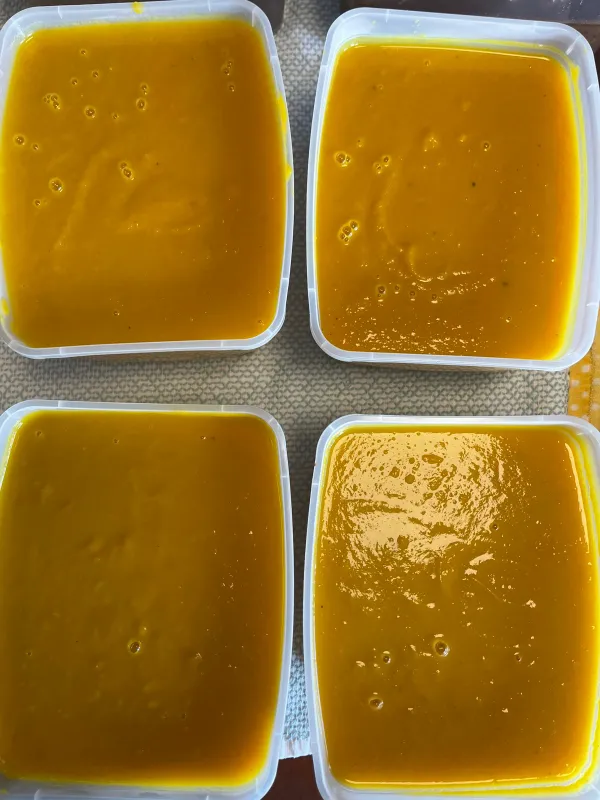 4 liters Orange soup