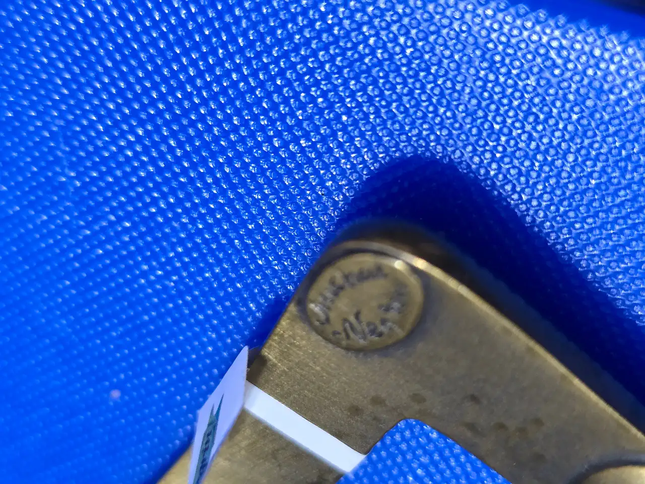 חגורת עור מבית מיכל נגרין אבזם מתכת משובץ באבני סברובסקי חתומה