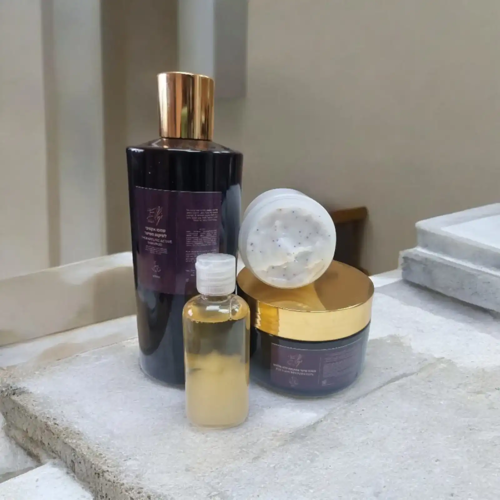 ערכה לשיקום שיער – טיפול עוצמתי לשיער בריא, רך ומבריק