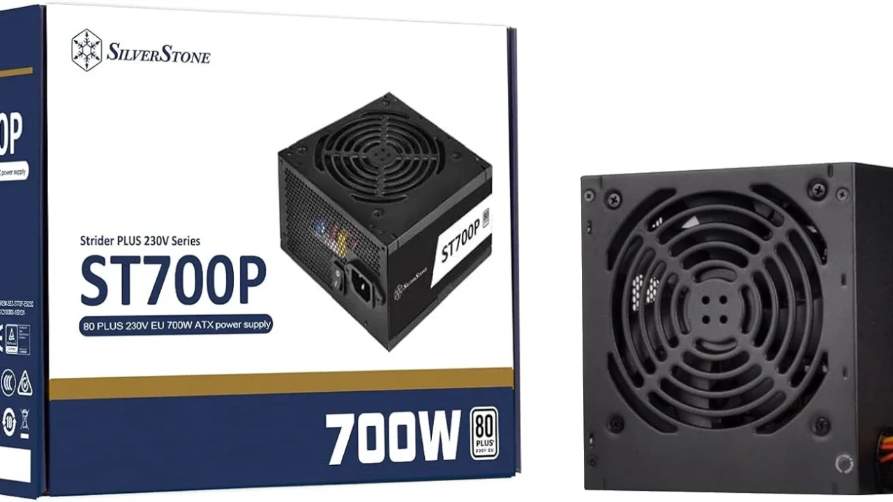 ספק כוח – +SilverStone ST700P 700W 80 – צבע שחור