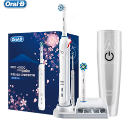מברשת שיניים חשמלית Oral B Pro 4000 3D