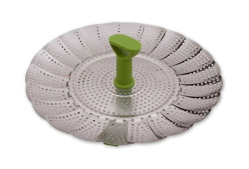  שושנת אידוי 18 ס"מ נירוסטה ידית ניילון