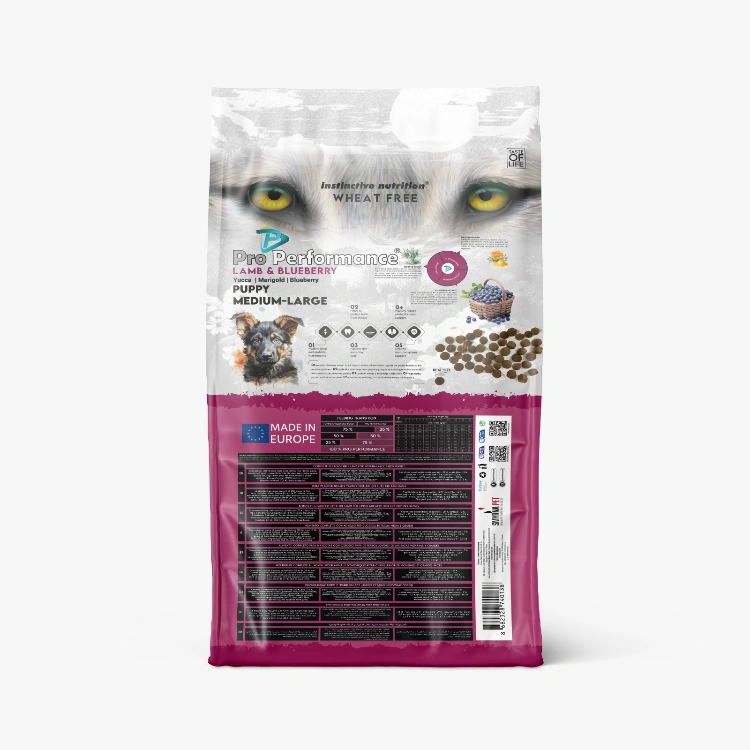 Pro Performance PUPPY DOG M&L LAMB&BLUEBERRY 12 KG