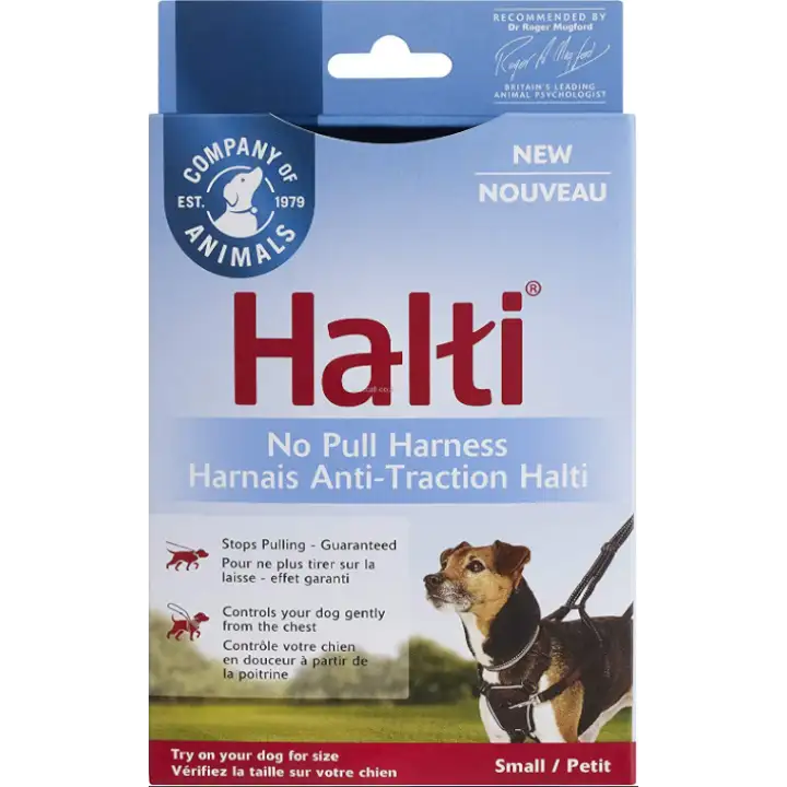 רתמה נגד משיכה כלב קטן האלטי