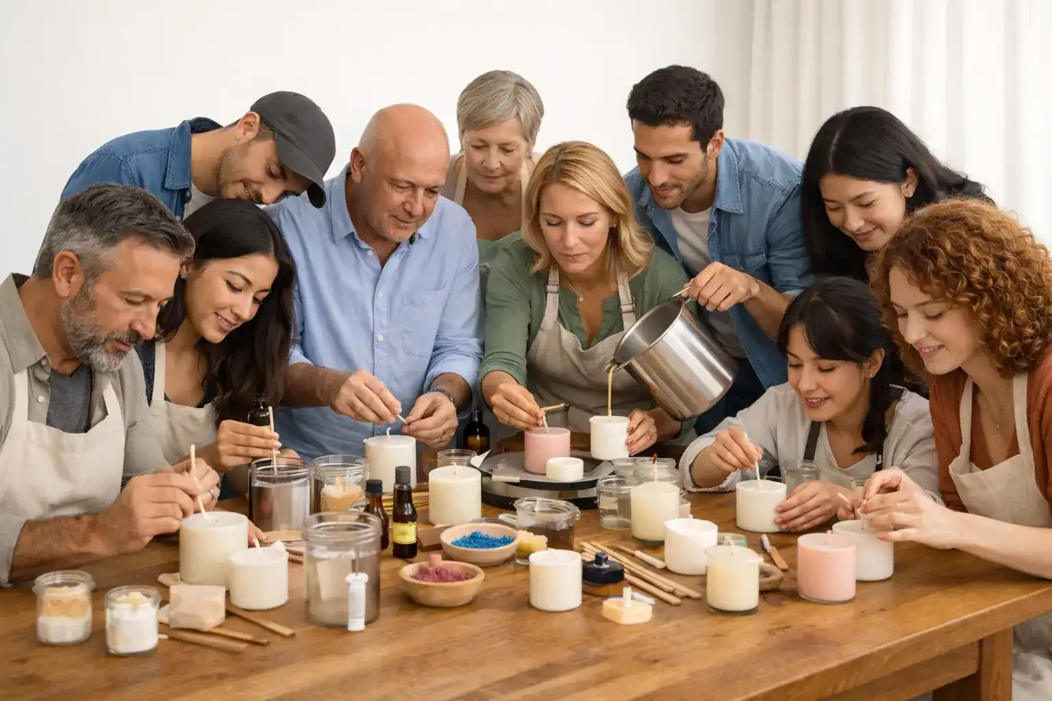 סדנת נרות - יום גיבוש !