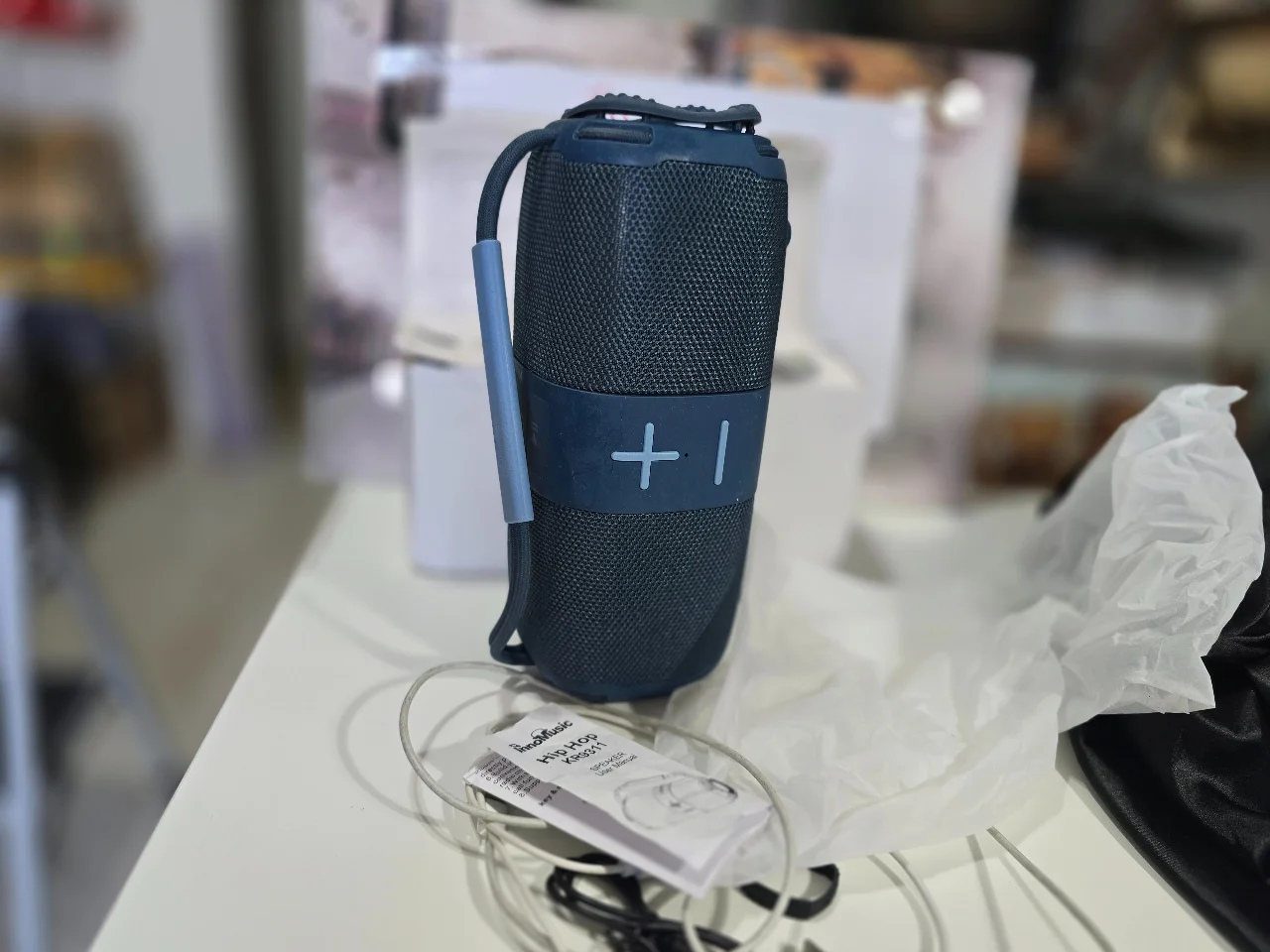 רמקול בלוטוס נייד מדגם KR9311 הידוע גם בשם Hip Hop    עוצמת שמע 16w