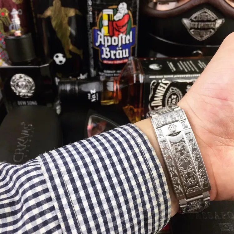 Rolex Engraved Vintage Daytona