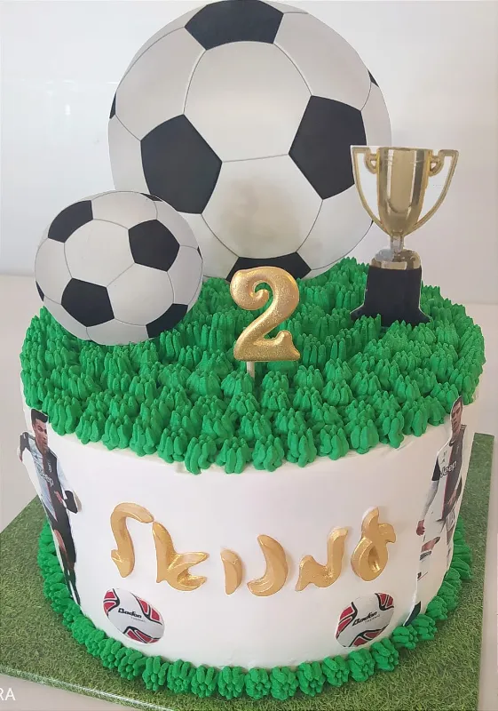 עוגת כדורגל⚽🏆
