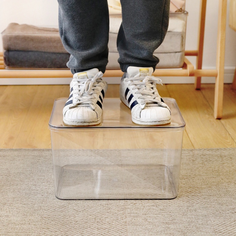 קופסת אחסון אקרילי מגי'ק 5 ליטר עם מכסה