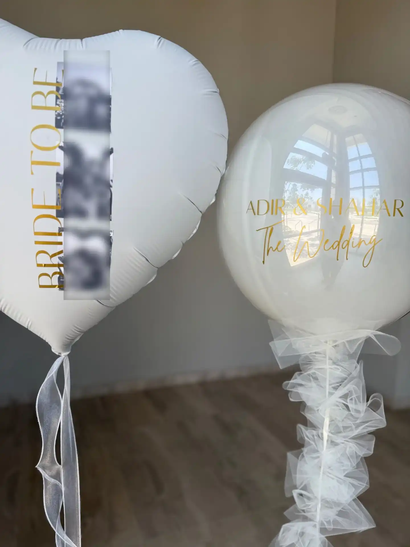סט בלונים כלה – עיצוב אלגנטי ורומנטי ליום הכי מיוחד