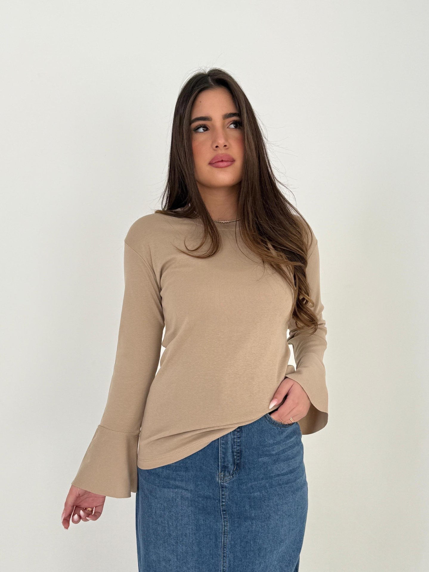 חולצת בייסיק פעמון