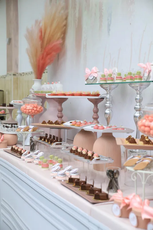 🤍🌷עיצוב בר בת-מצווה עדין ואלגנטי בגווני ורוד וכסף🌷🤍