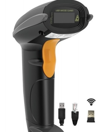 קורא ברקוד אלחוטי 2.4G 1D yanzo 6881