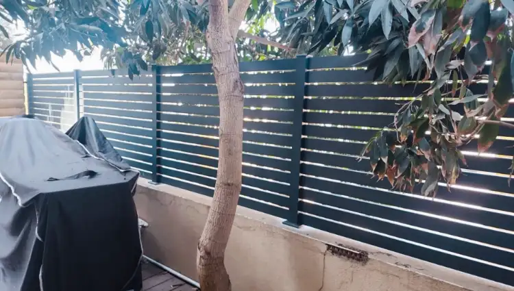 גדר אלומיניום דגם ליעד
