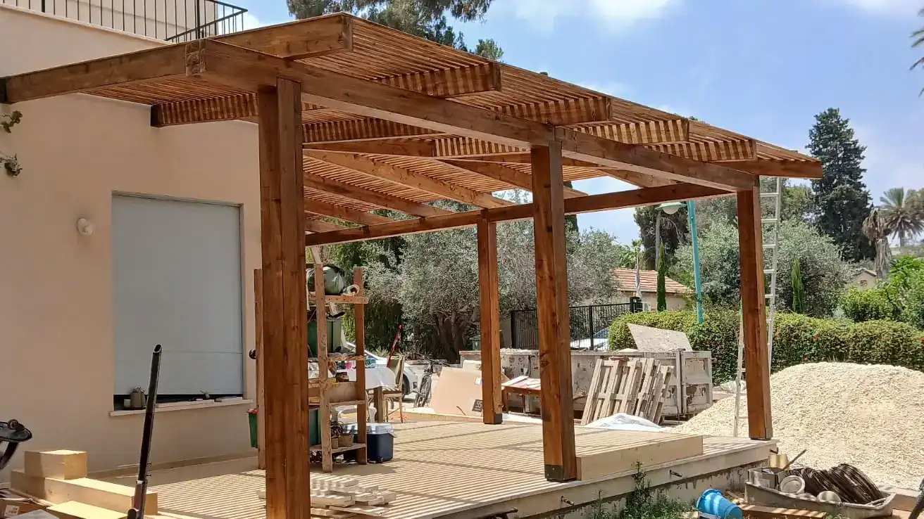 פרגולות ועבודות עץ