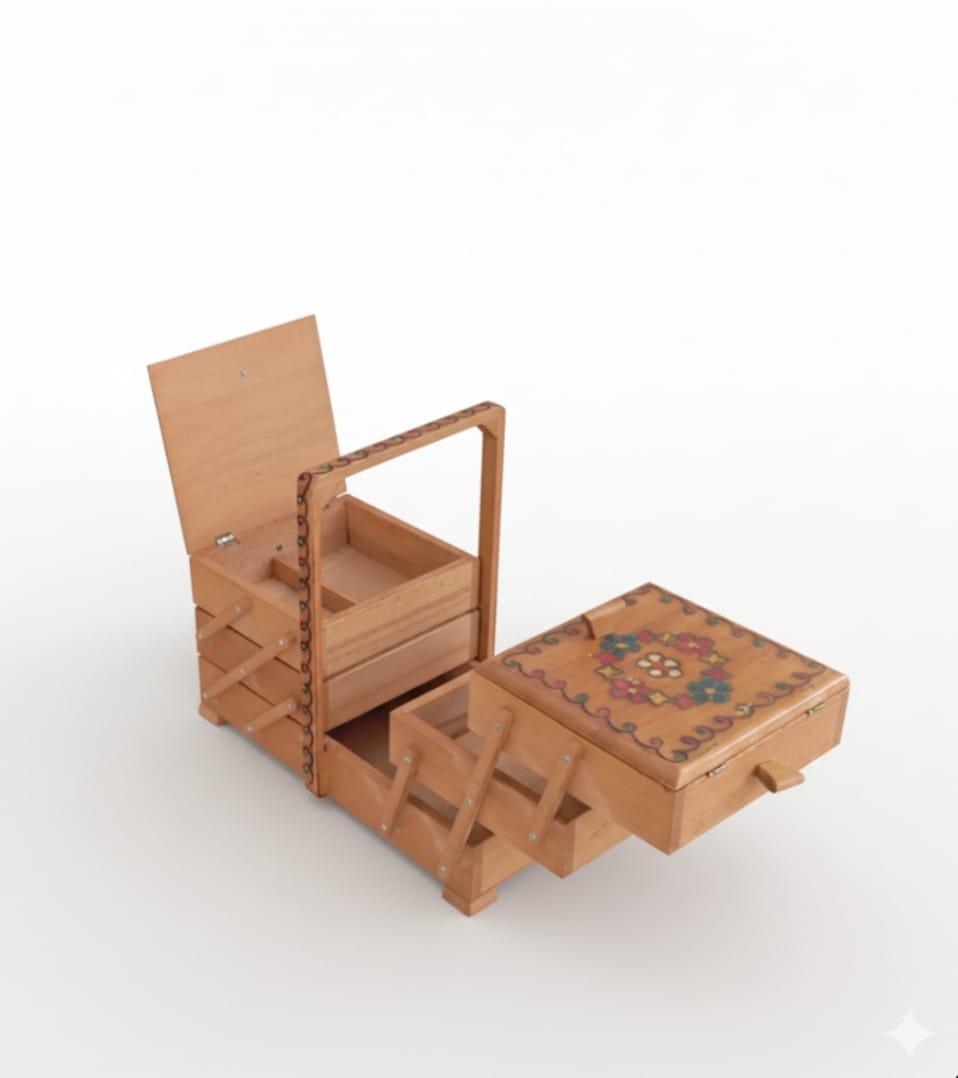קופסאת עץ לקישוט