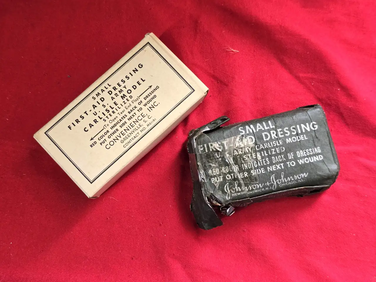 תחבושת אישית לחייל בצה'ל שנות ה..60