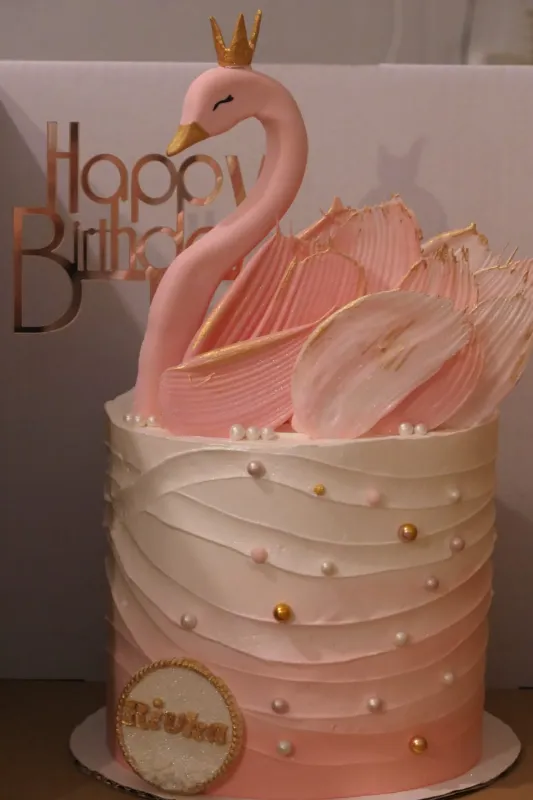 🦢עוגה בקונספט ברבור🦢 2