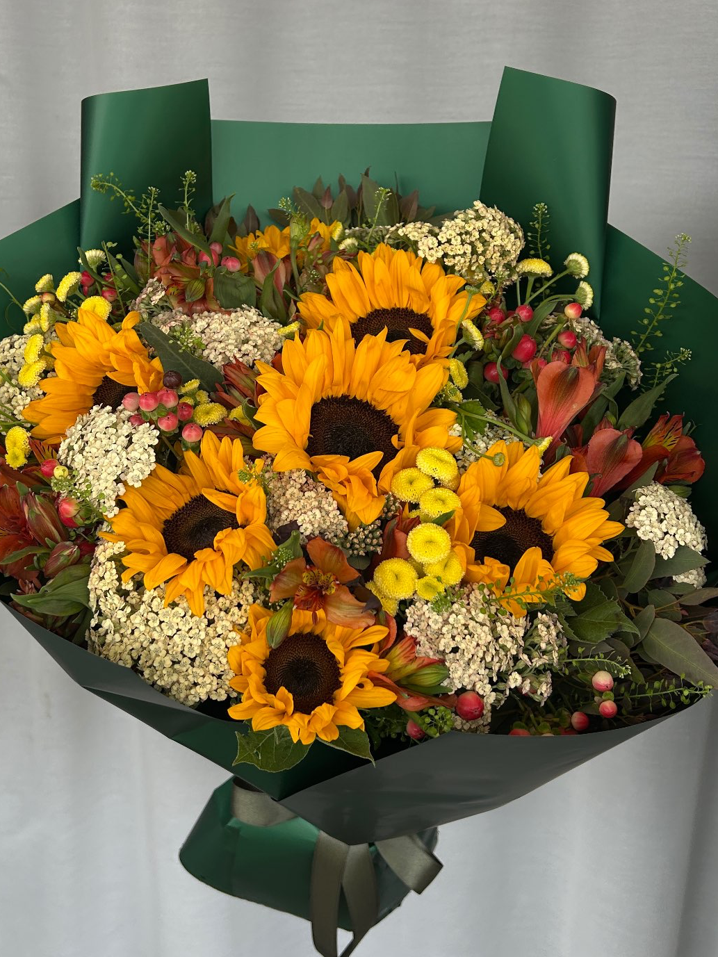 זר חמניות 300₪