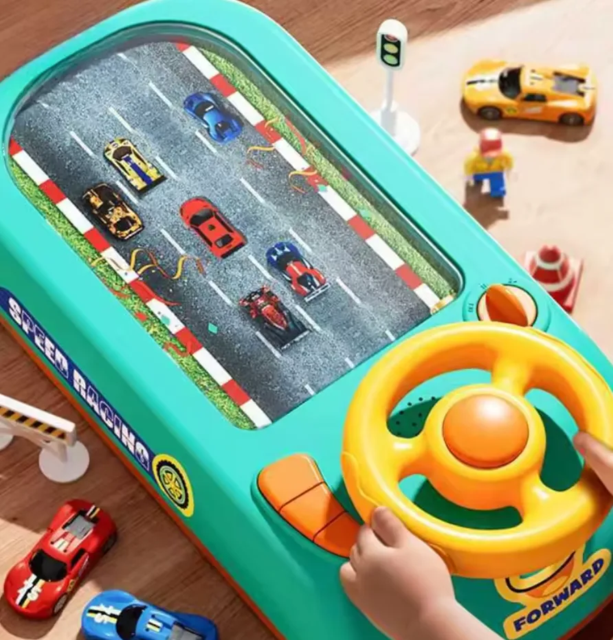 גלגל נהיגה אינטראקטיבי לילדים – חוויית נהיגה מהנה!